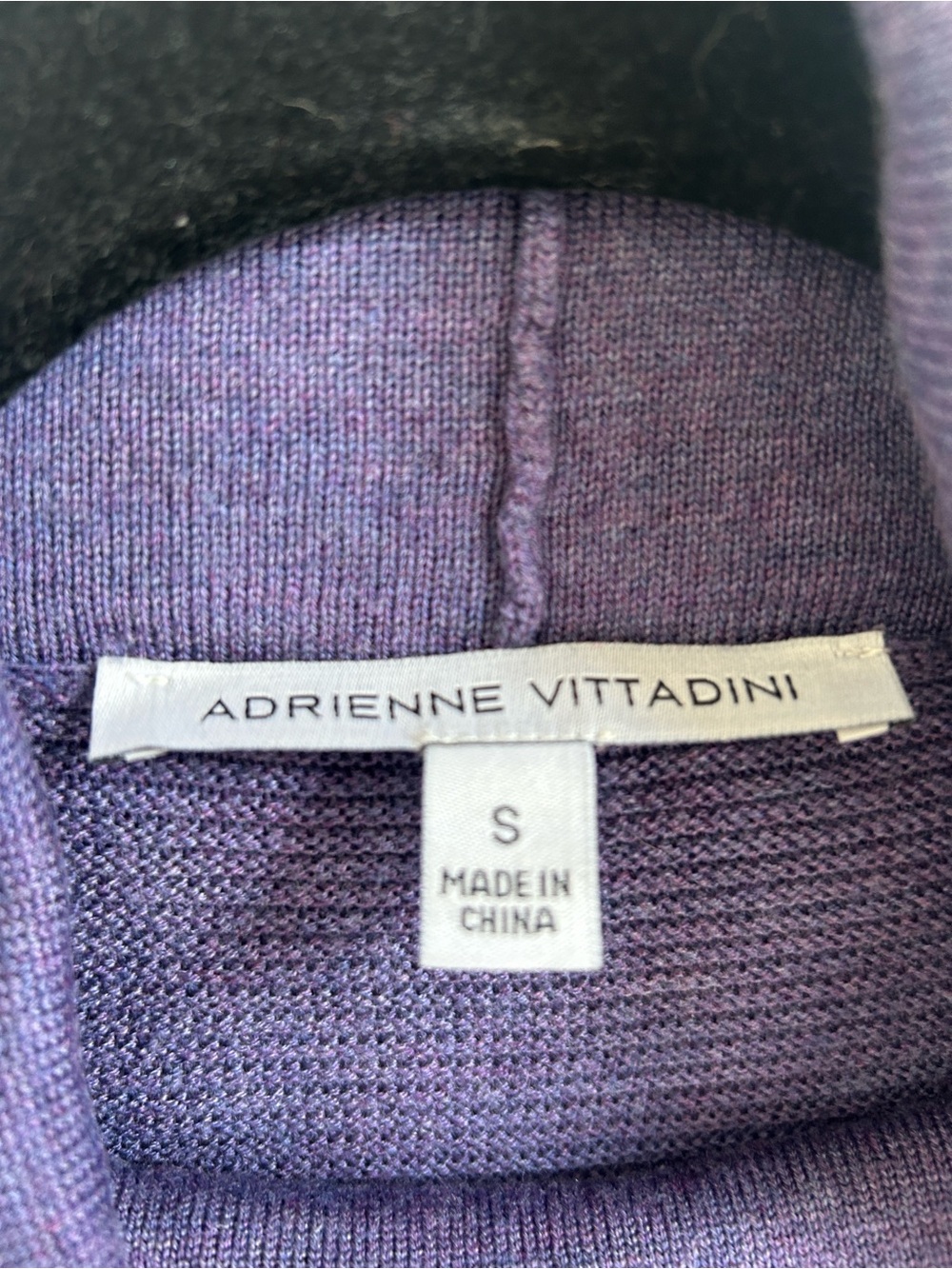 Adrienne Vitadini Soft Purple Cowl Neck Tunic Sweater Dress - Women’s small - Picture 4 of 11